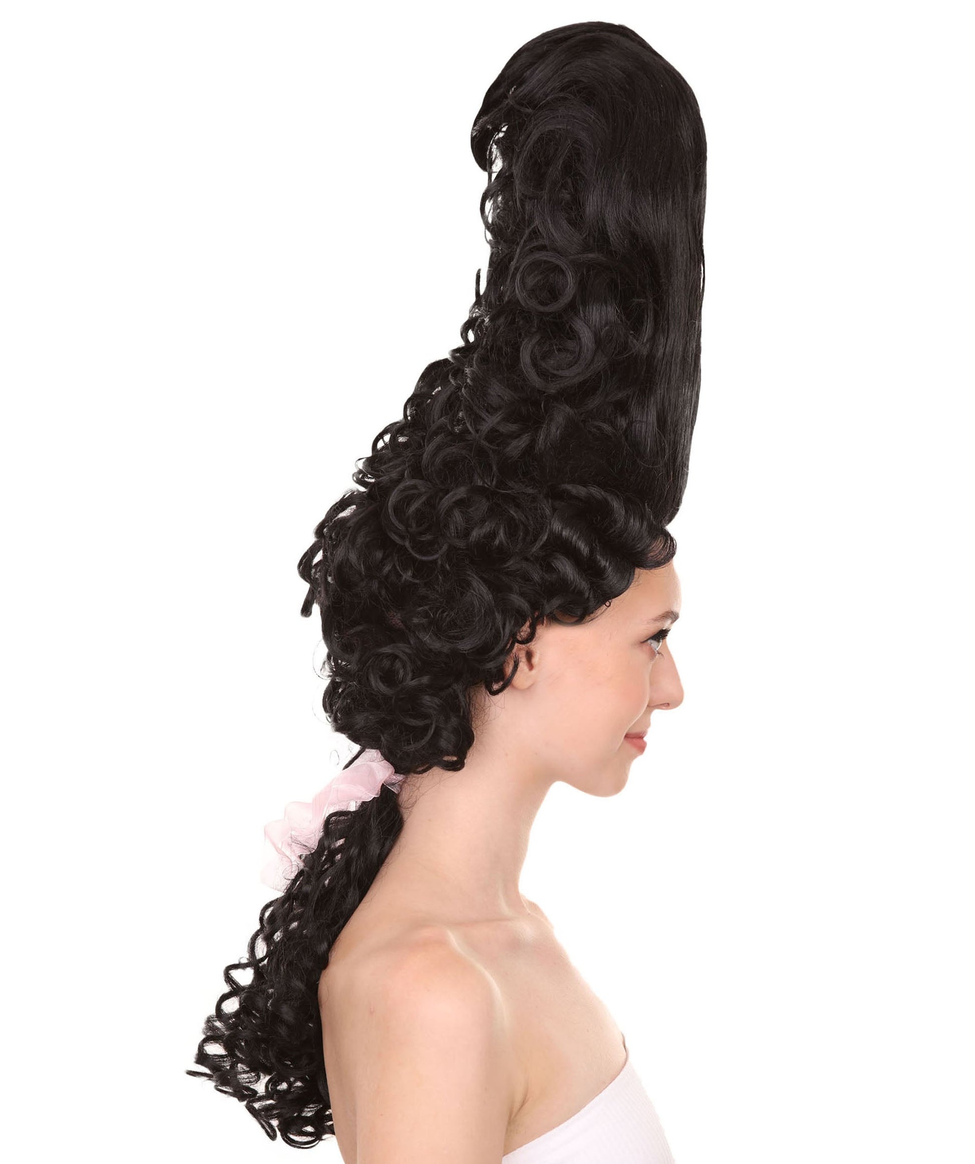 Black Rococo Updo Wig