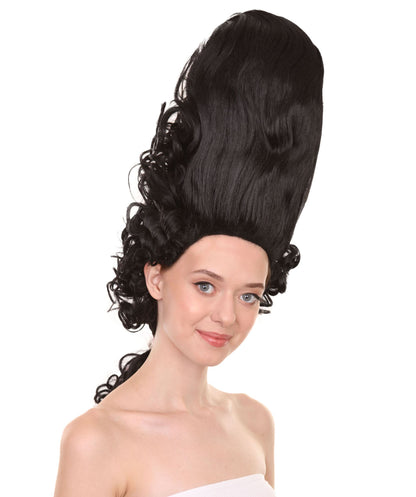 Black Rococo Updo Wig