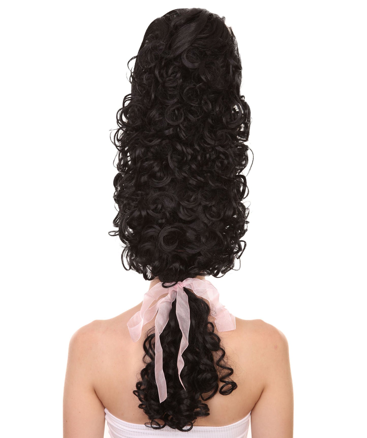 Black Rococo Updo Wig