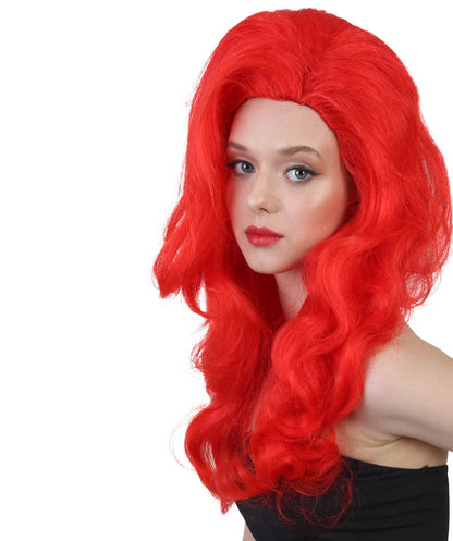 Red Layered Wig