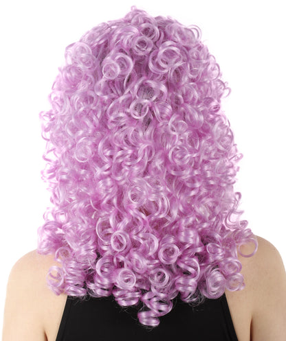 HPO Women's 80's Babe Doll Wig , Multiple Color Options