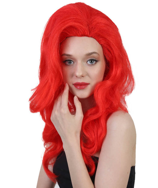 Red Layered Wig