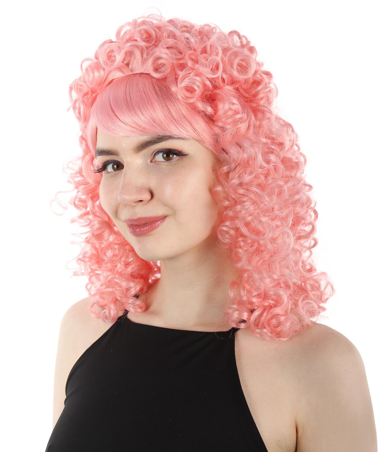 HPO Women's 80's Babe Doll Wig , Multiple Color Options