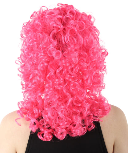 HPO Women's 80's Babe Doll Wig , Multiple Color Options