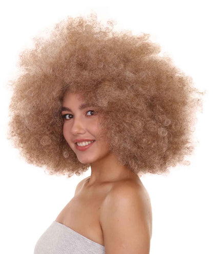 Foxy Afro Diva Queen Costume Wig