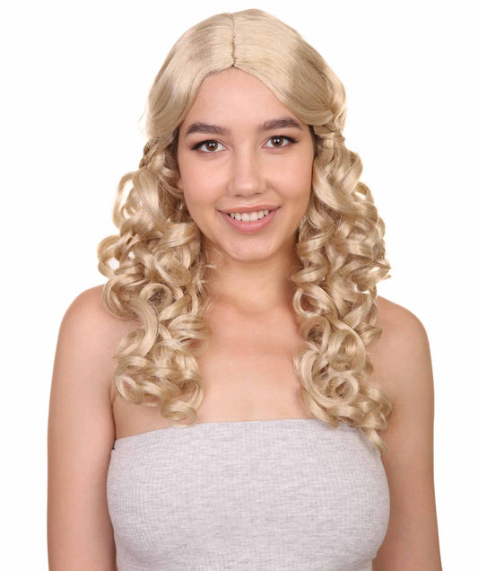 Medieval Princess Blonde Royal Wig