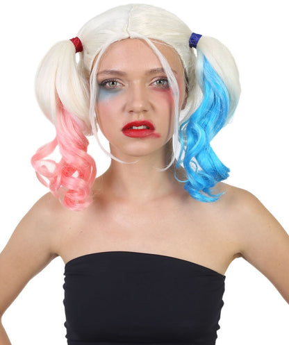 Suicide Womens Wig | Multi-color Cosplay Wig