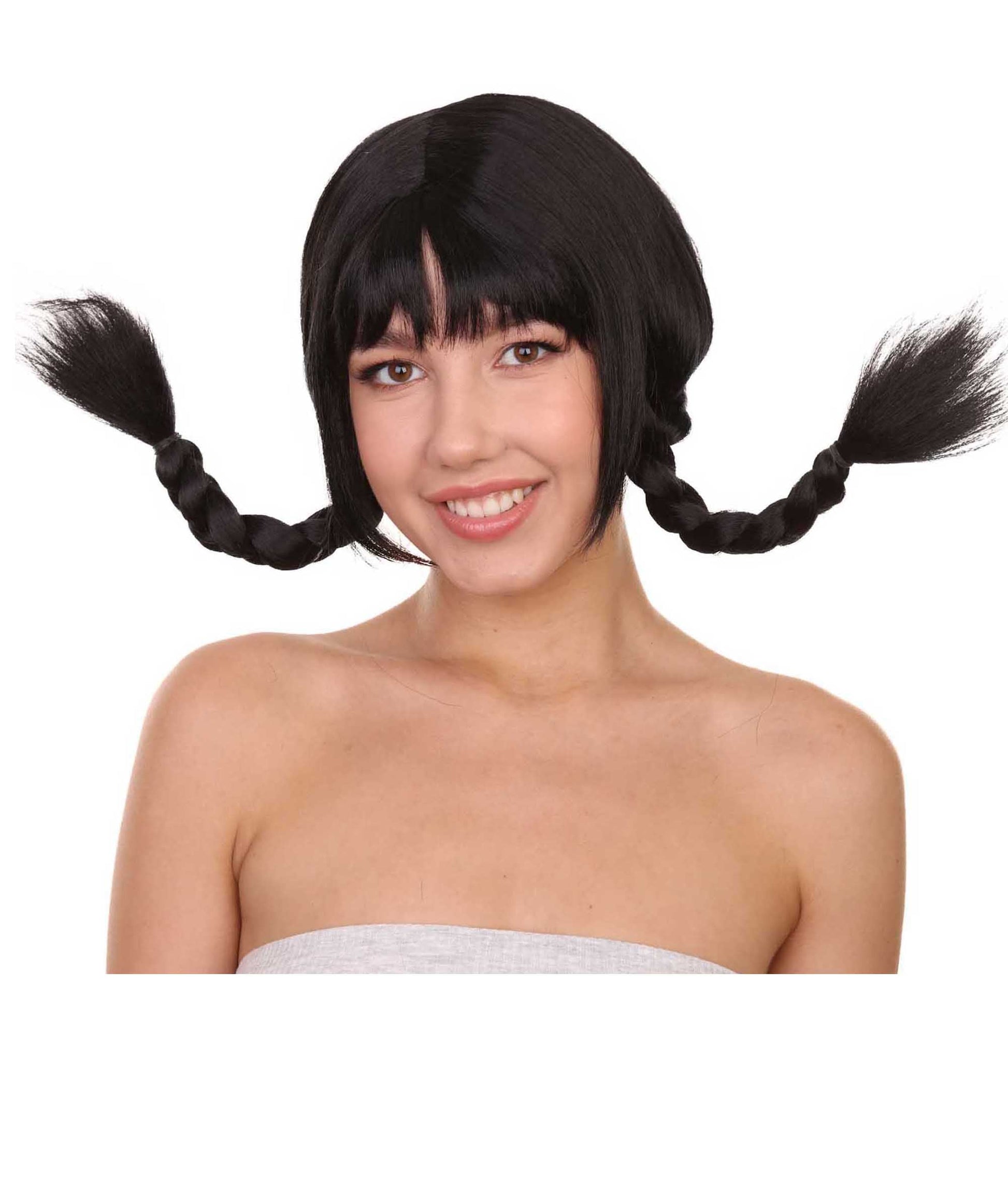 Black Bavarian Girl Women's Wig