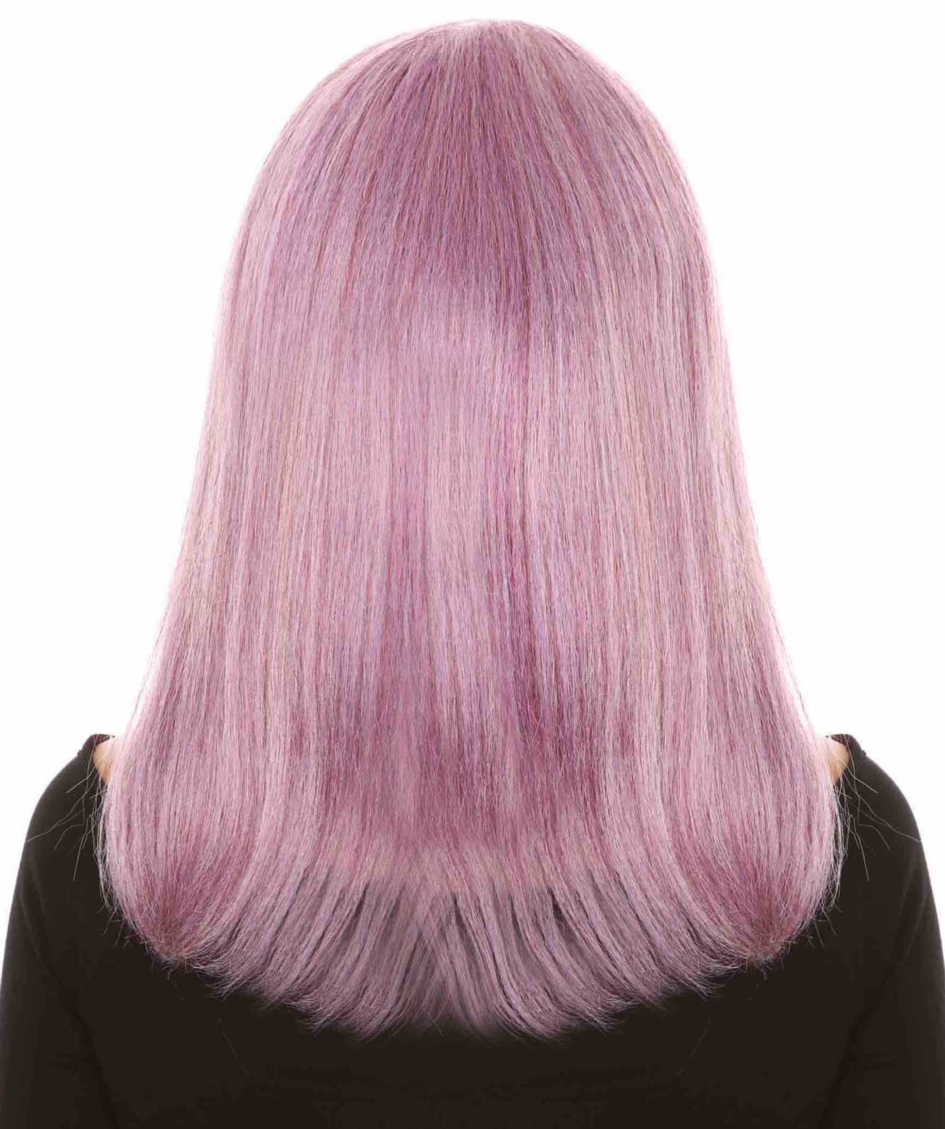 Mixed Purple Cosplay Wig with Bangs