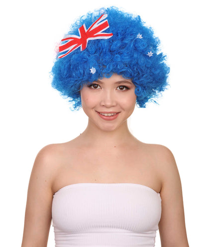 sport afro wig