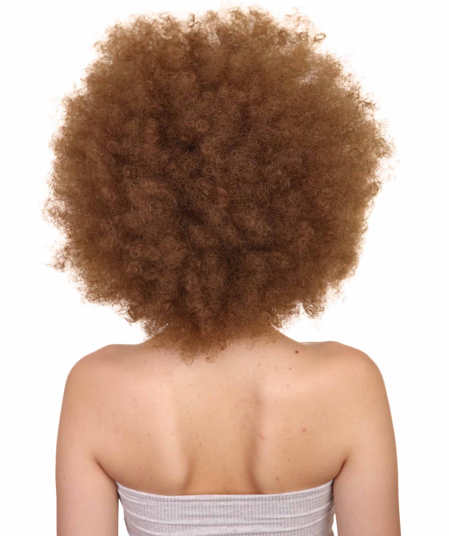 Brown best unisex afro wigs