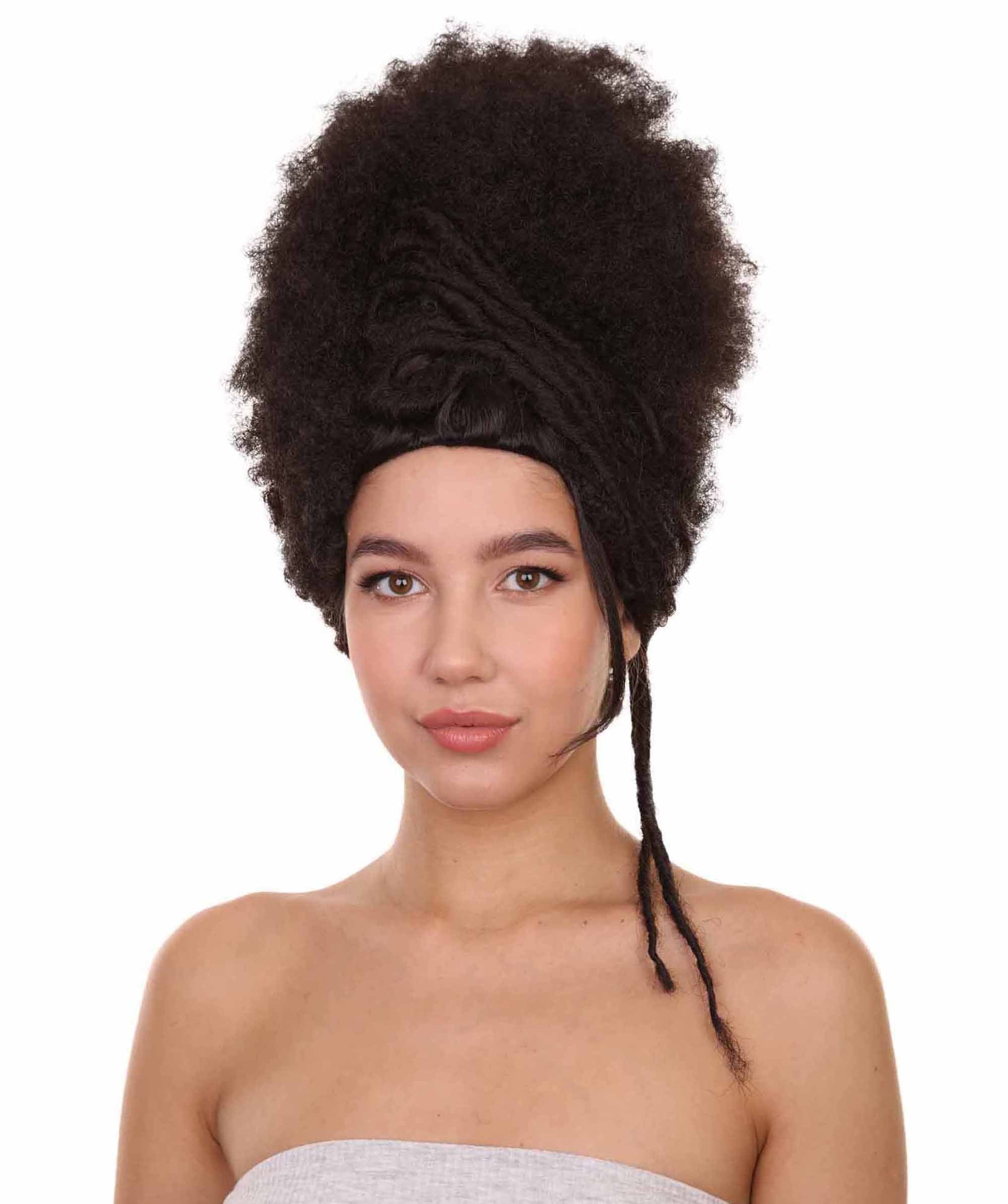 Afro Puff Goddess Costume Wig