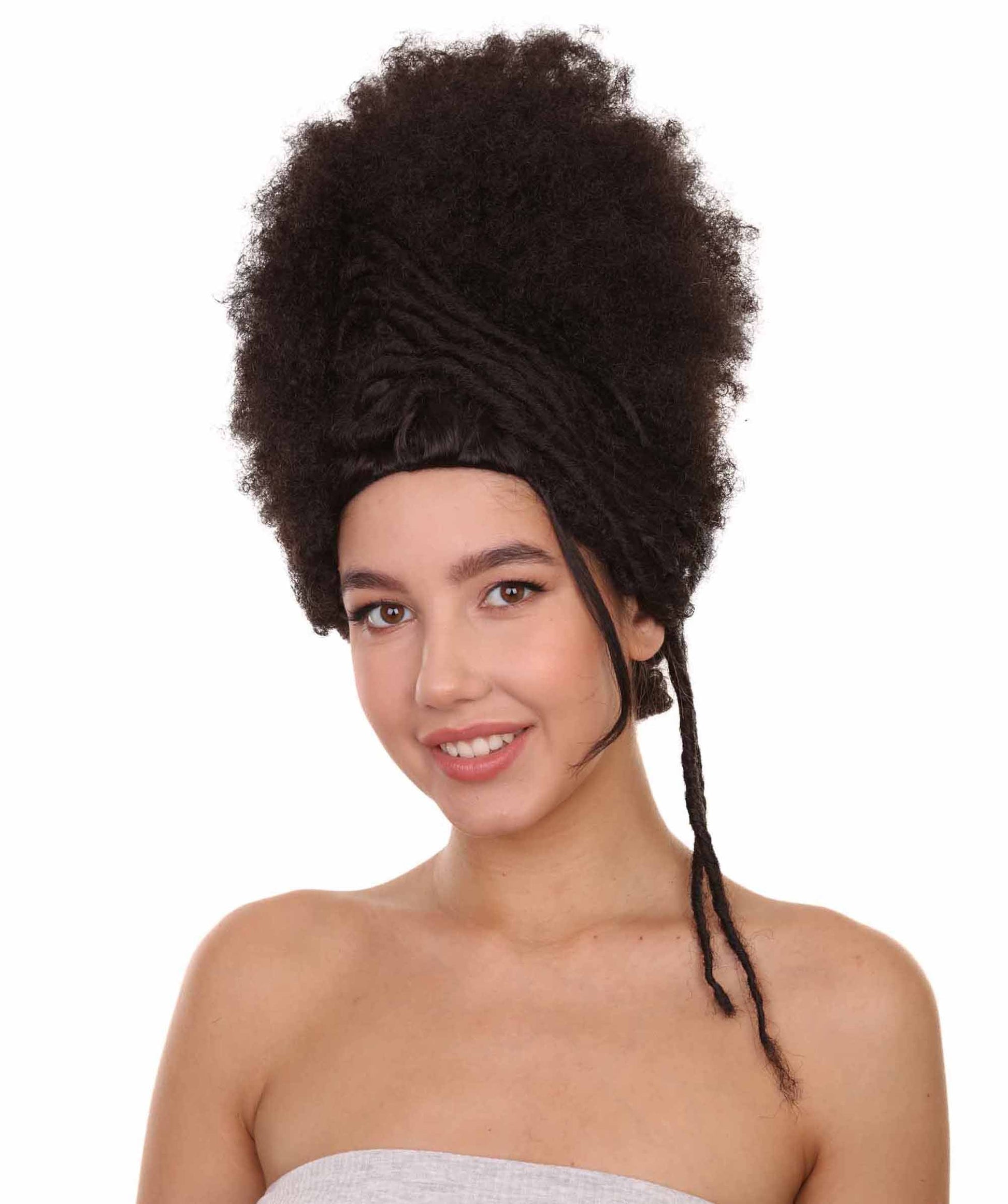 Afro Puff Goddess Costume Wig