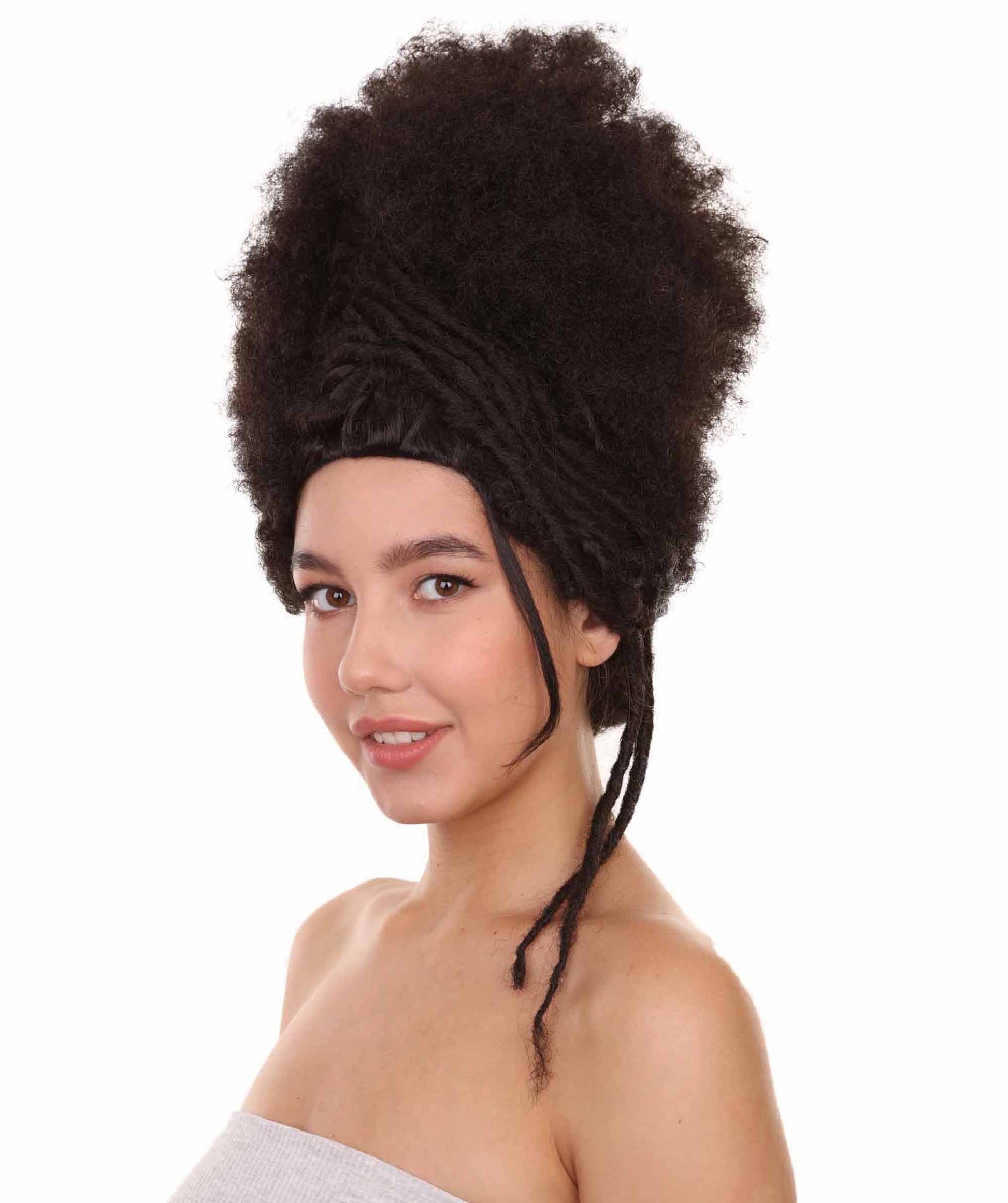 Afro Puff Goddess Costume Wig