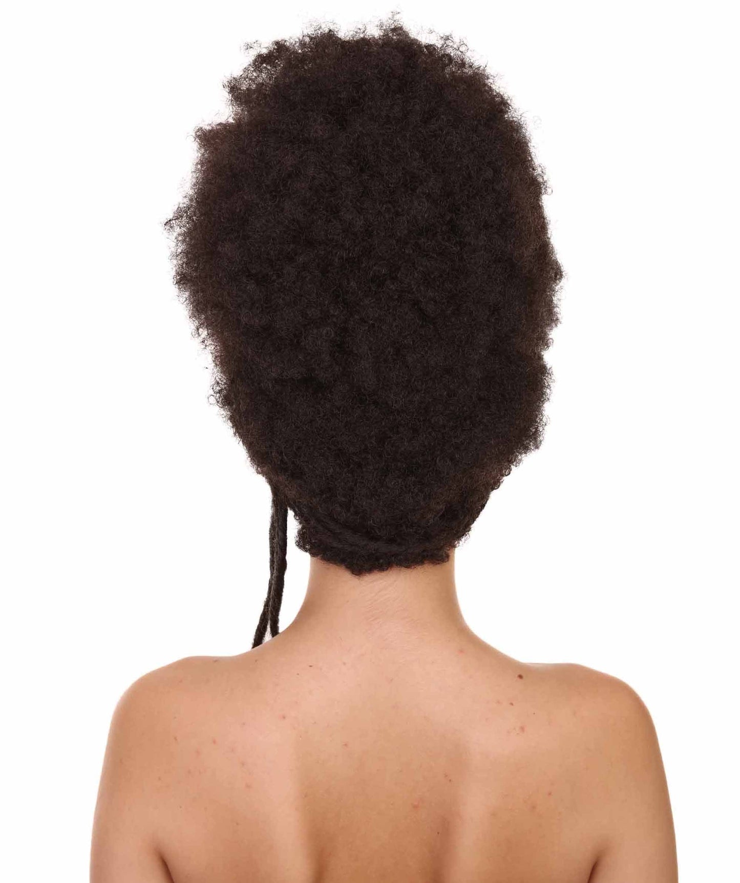 Afro Puff Goddess Costume Wig