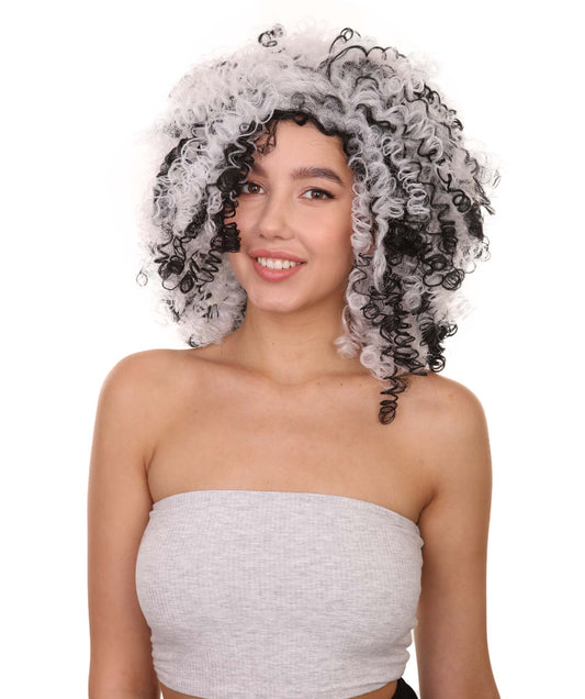 two tone afro wig