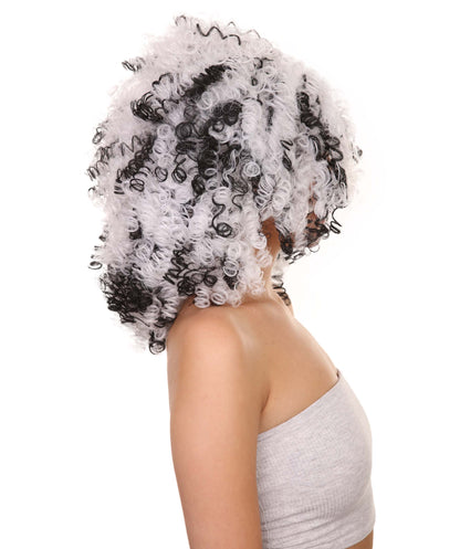 two tone afro wig