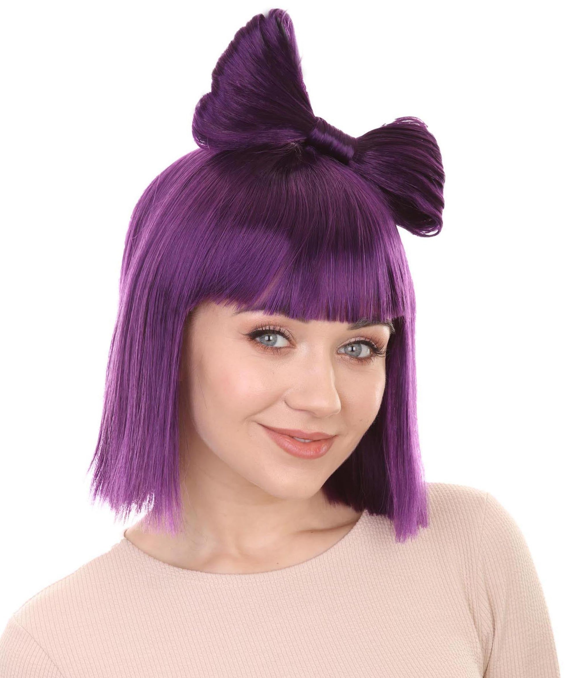 Violet Women's Butterfly Bow Wigs