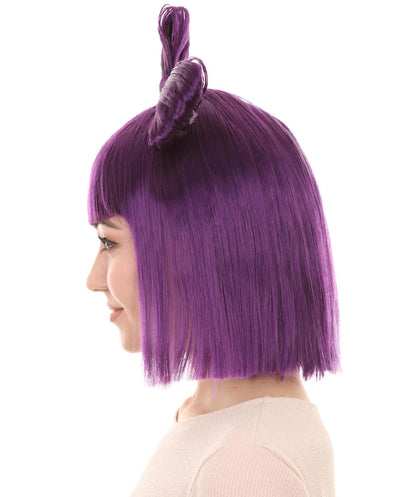 Violet Women's Butterfly Bow Wigs