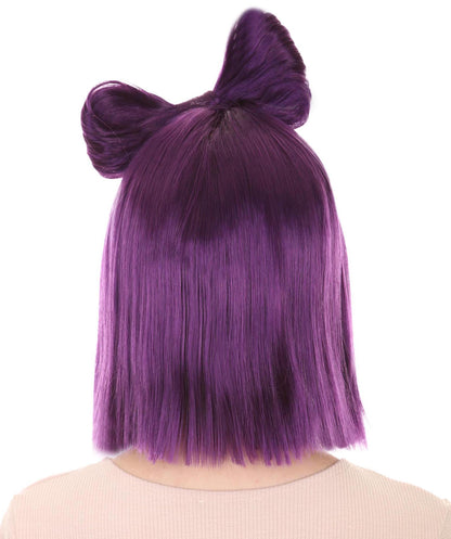 Violet Women's Butterfly Bow Wigs