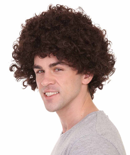 Brown Afro Unisex Wig