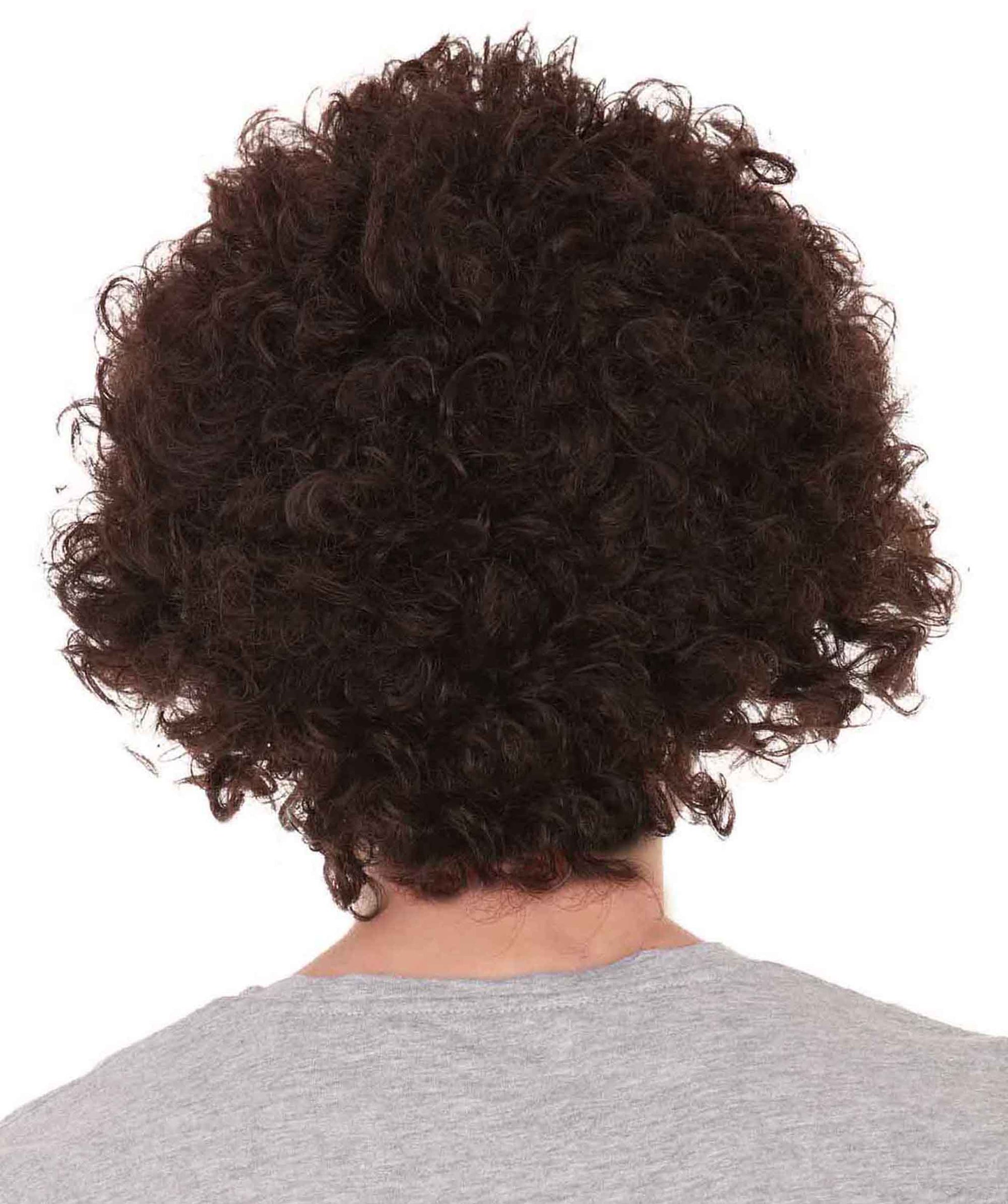 Brown Afro Unisex Wig