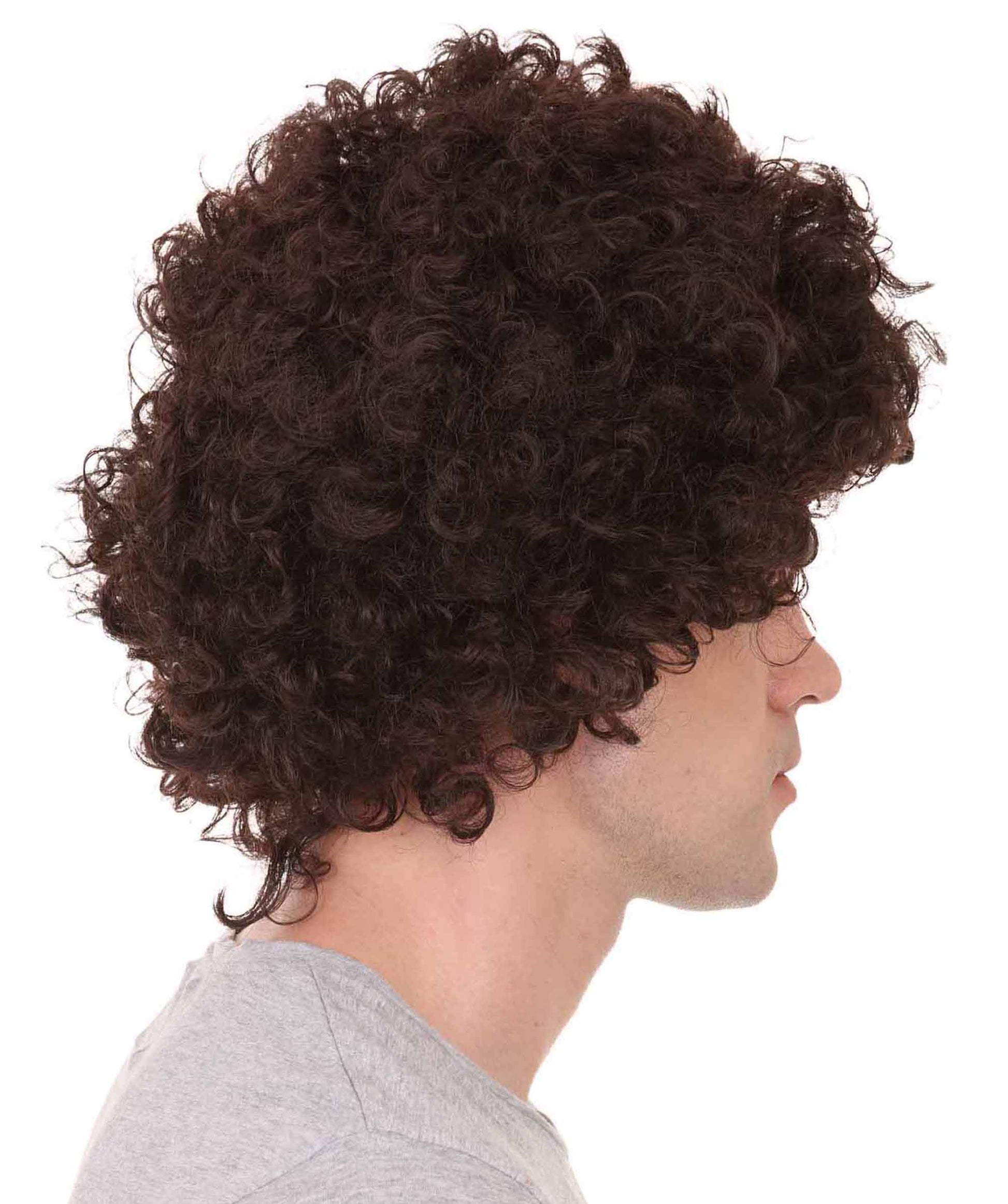 Brown Afro Unisex Wig