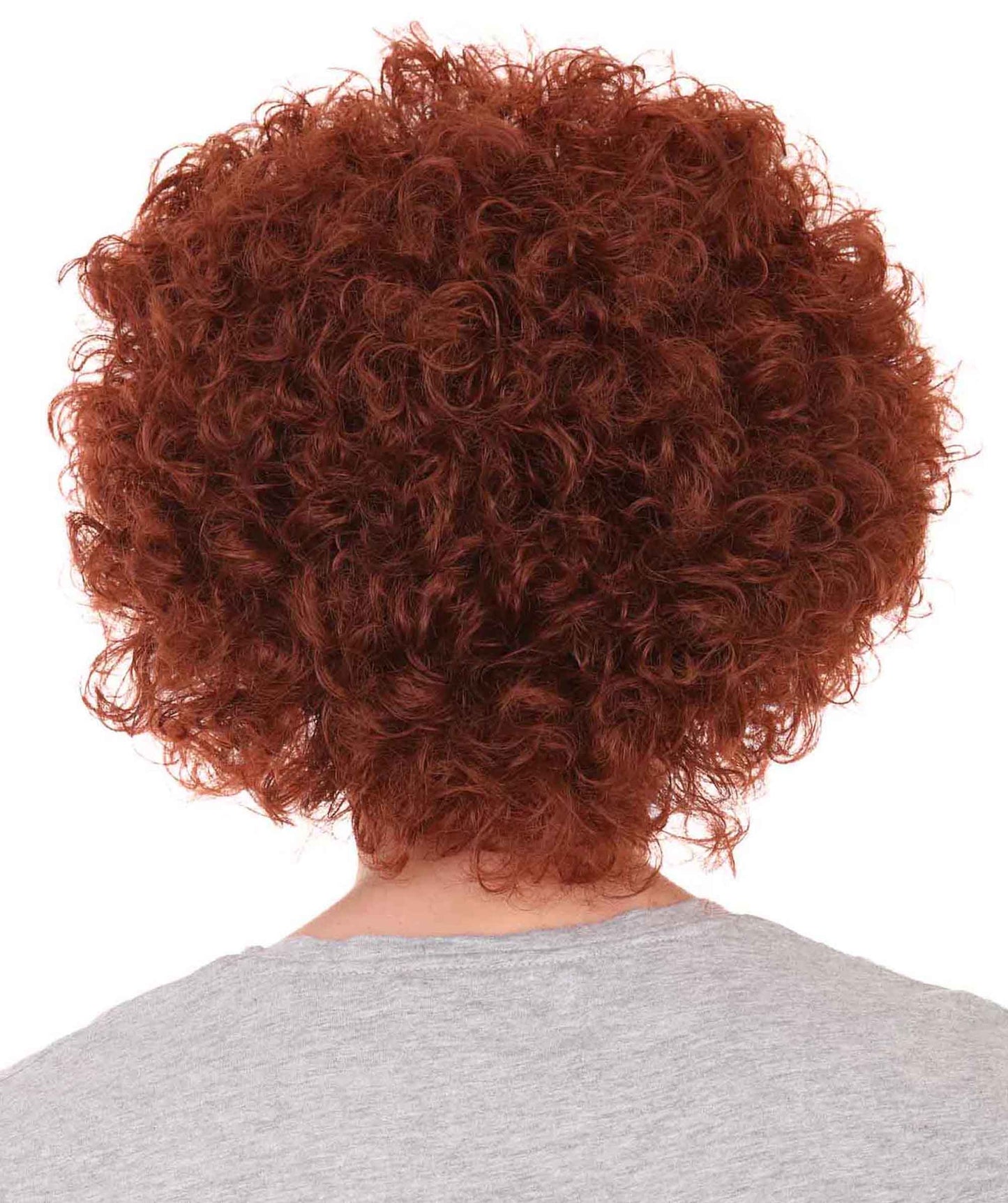 Burgundy Unisex Afro Wig