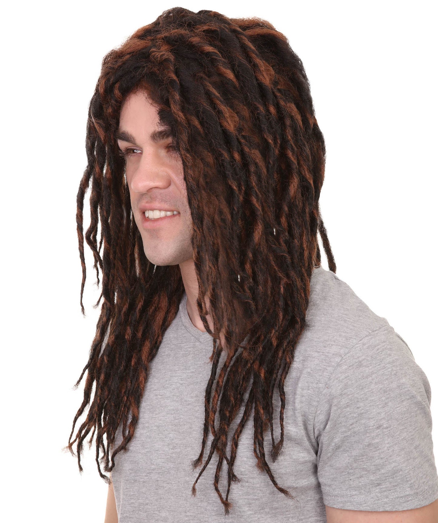 Black and Brown Dreadlocks Style Wig