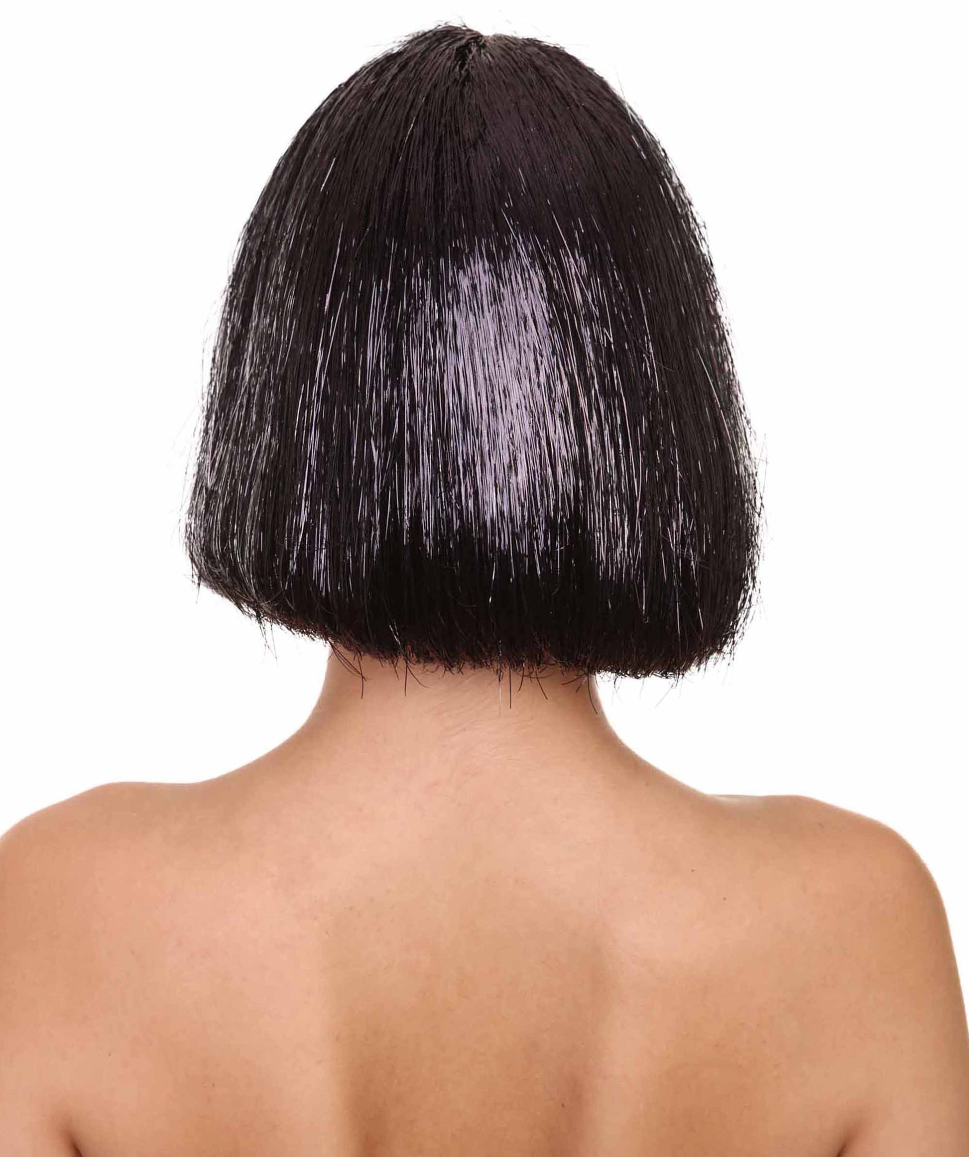 Black Bob Tinsel Wig