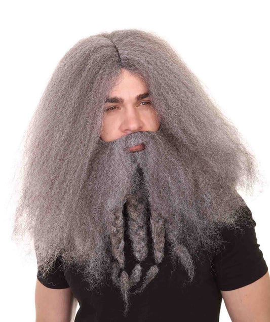 Pirate Wig and Full Beard Set