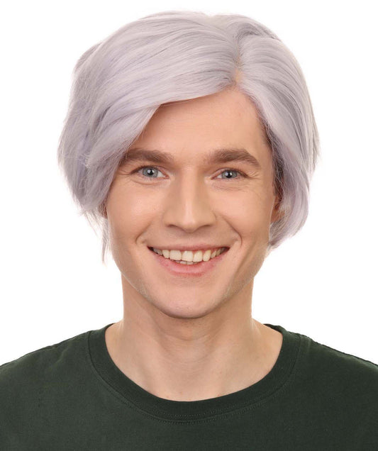 Ash Grey K-pop wig