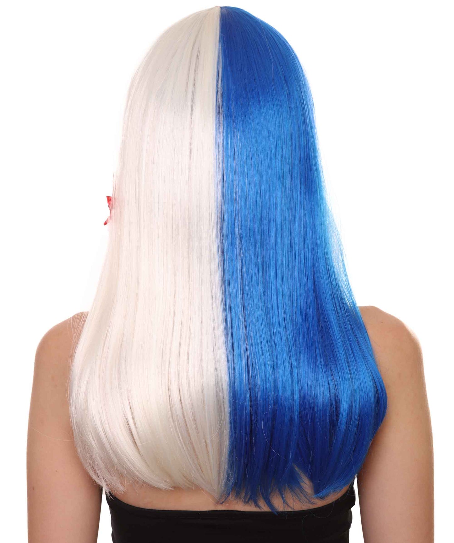 Panama Flag long Bob Wig