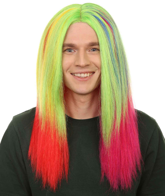 Rainbow Rapper Wig