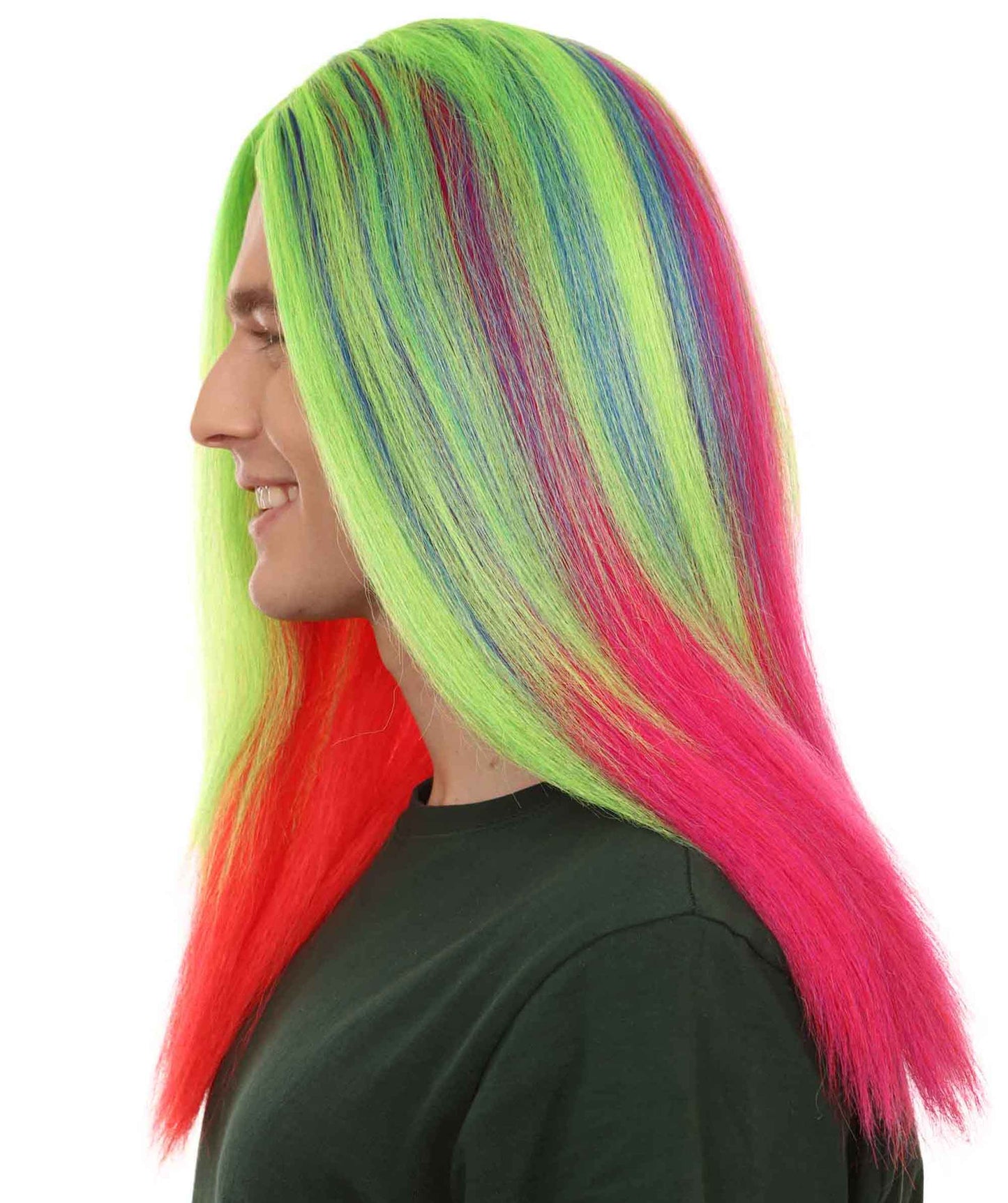 Rainbow Rapper Wig