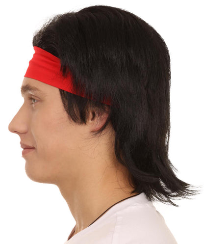 Video Game Retro Fighter Wig