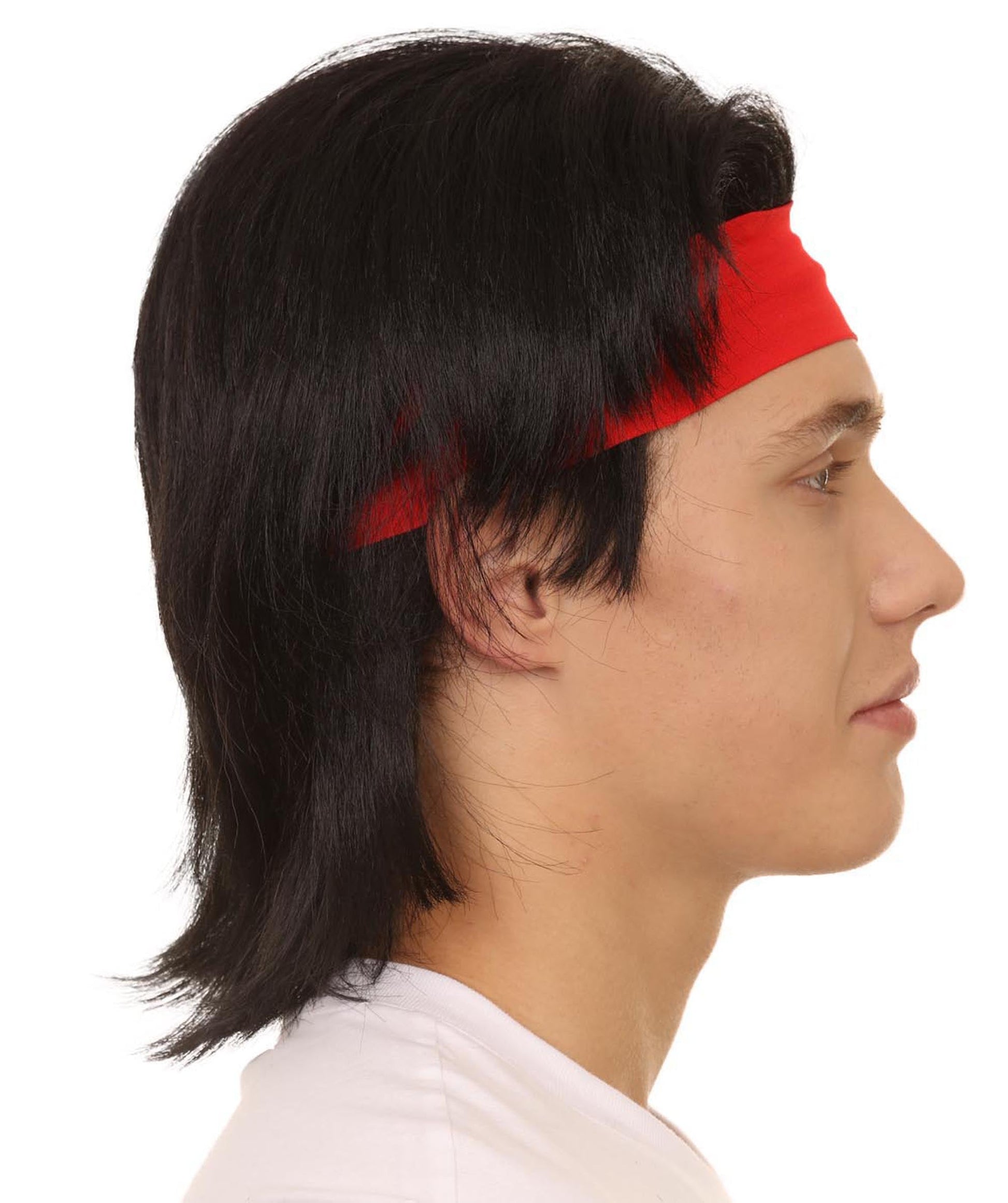 Video Game Retro Fighter Wig