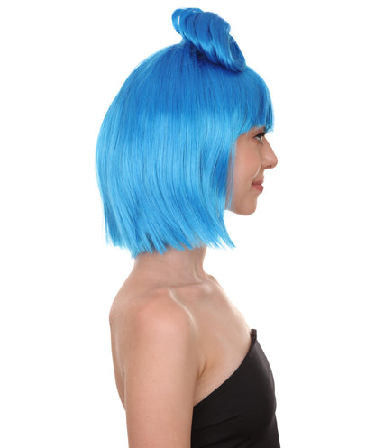 Blue Women's Butterfly Bow Wigs