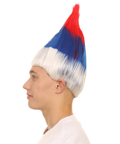 Serbia Sport Troll Wig