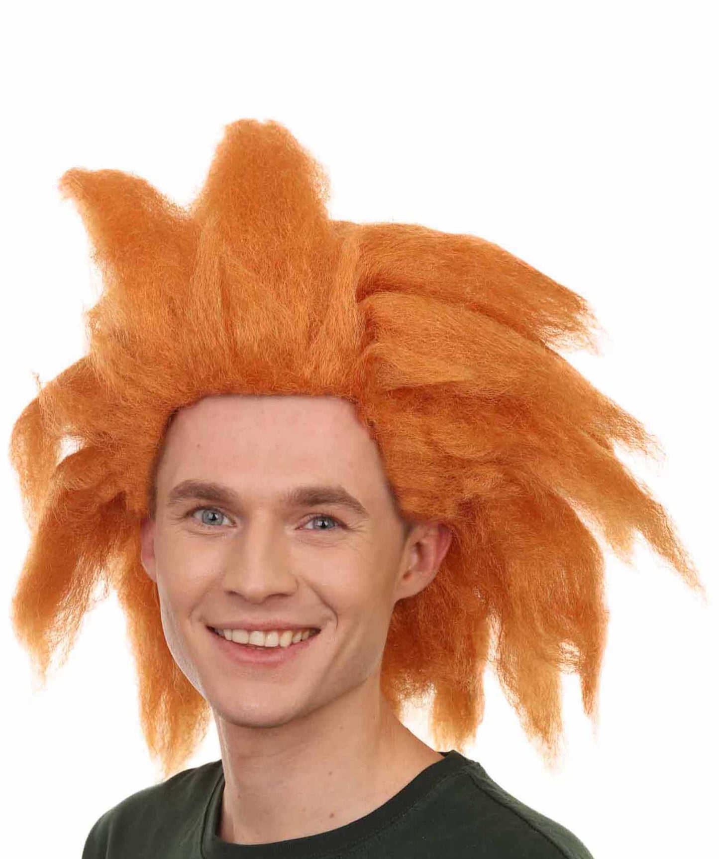 Monster Fighter Costume Orange Wig