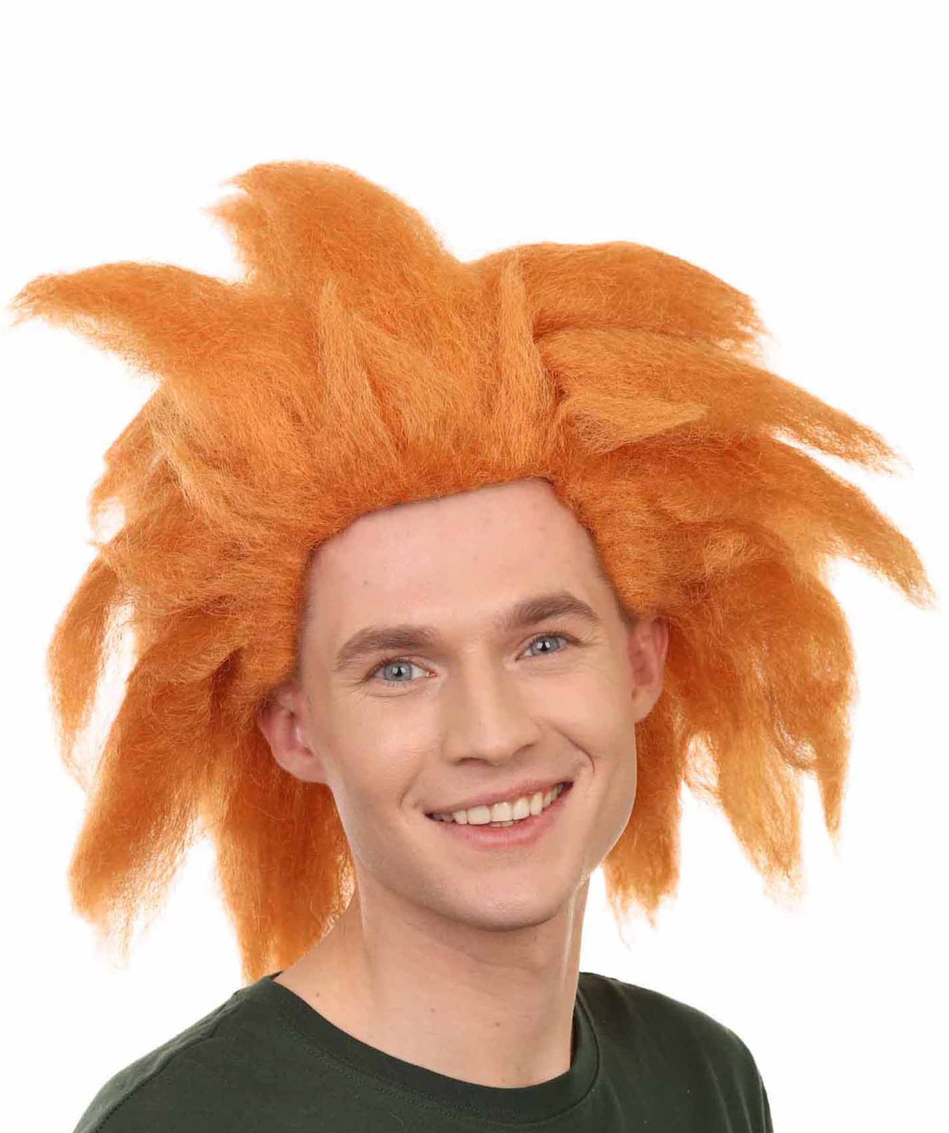 Monster Fighter Costume Orange Wig