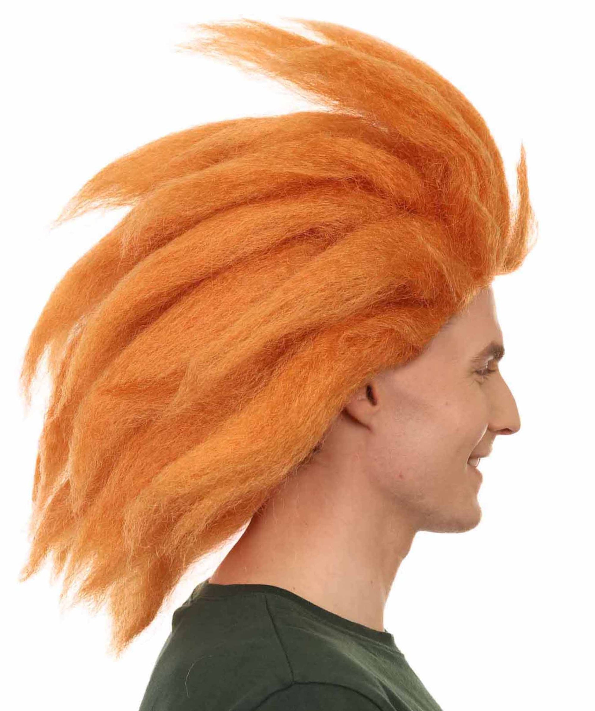 Monster Fighter Costume Orange Wig