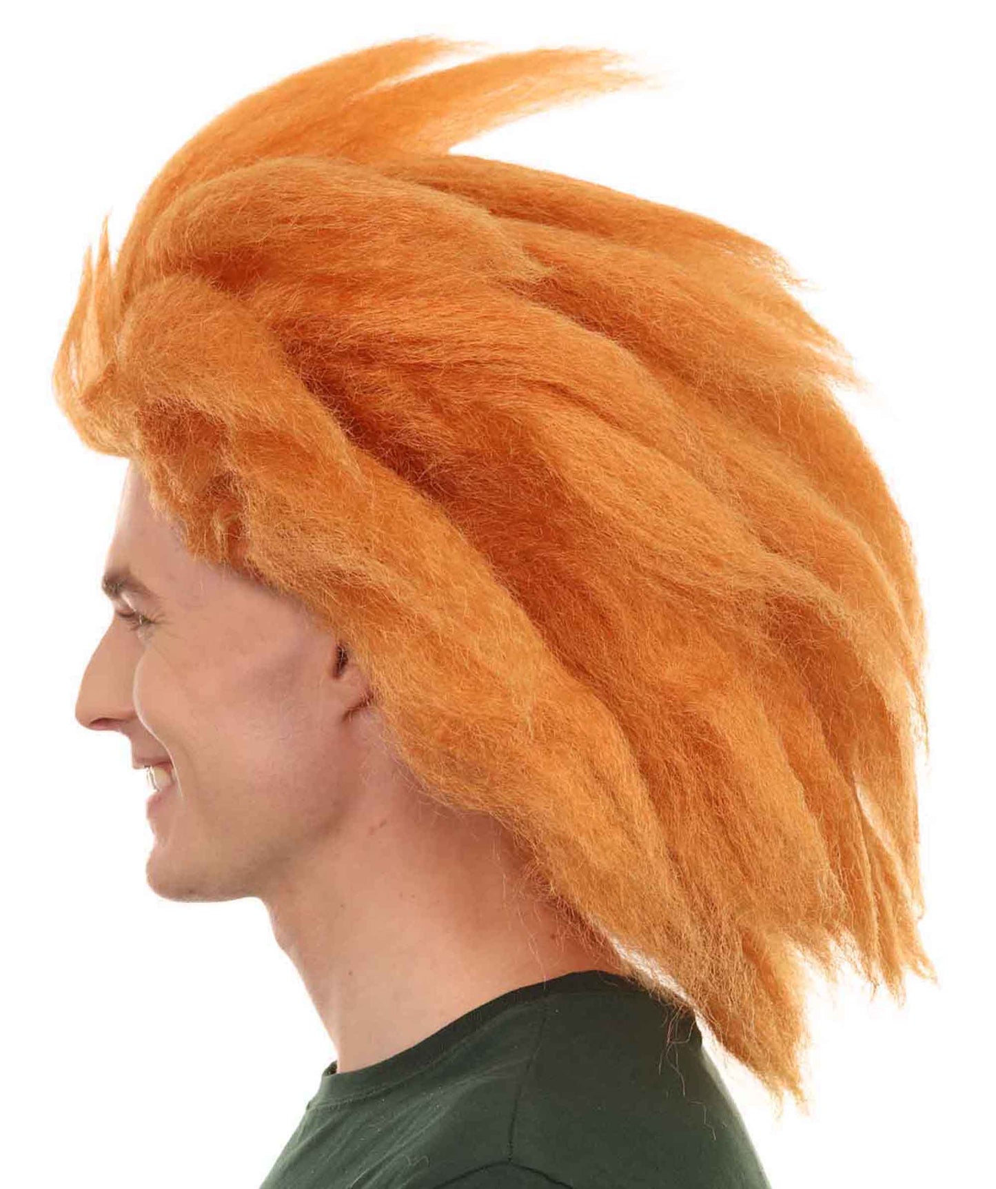 Monster Fighter Costume Orange Wig