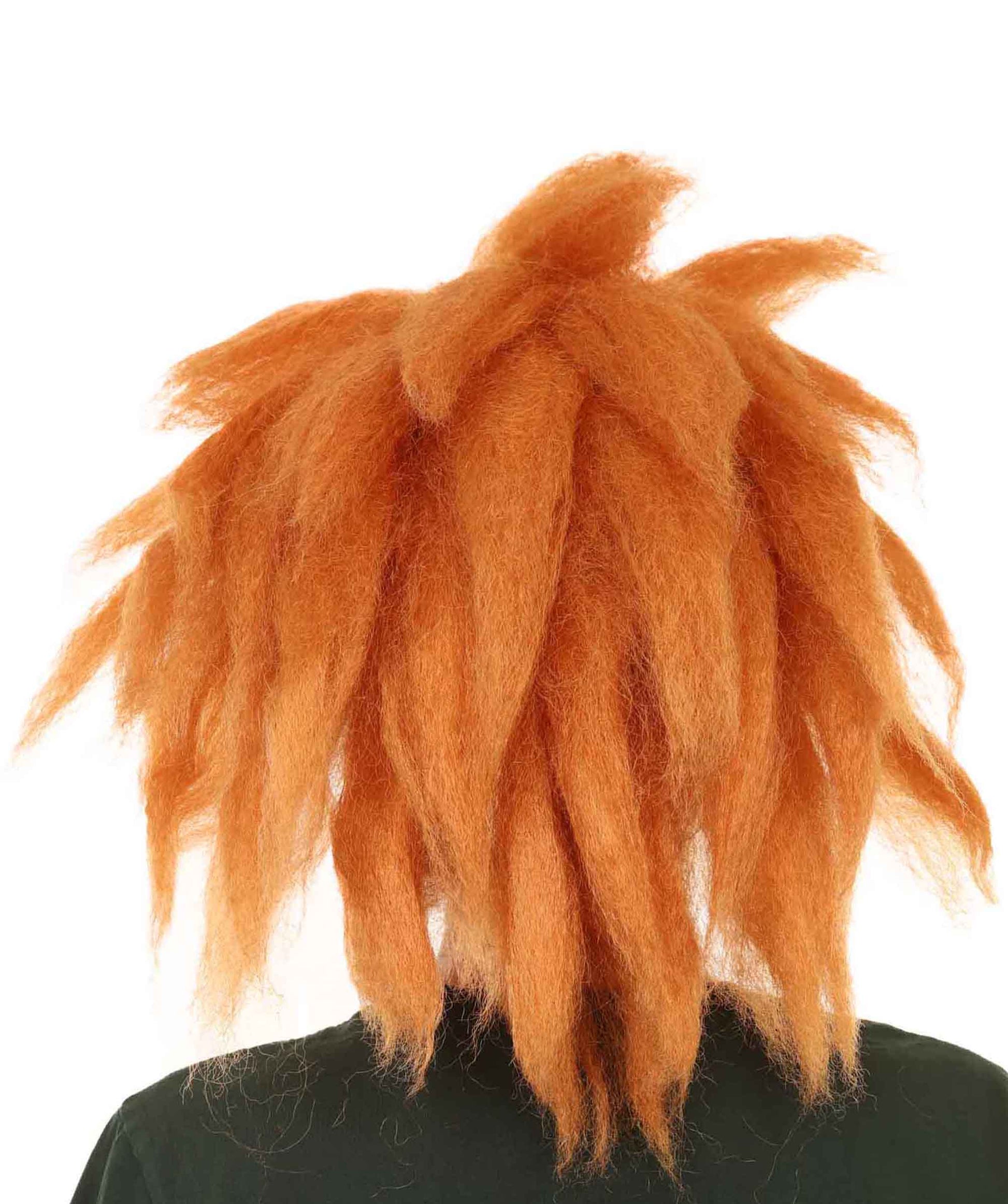 Monster Fighter Costume Orange Wig