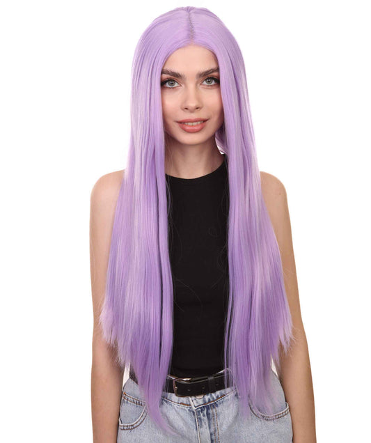 Katy Women's Long Straight Pastel Lace Front -  Fashion Wigs | Nunique