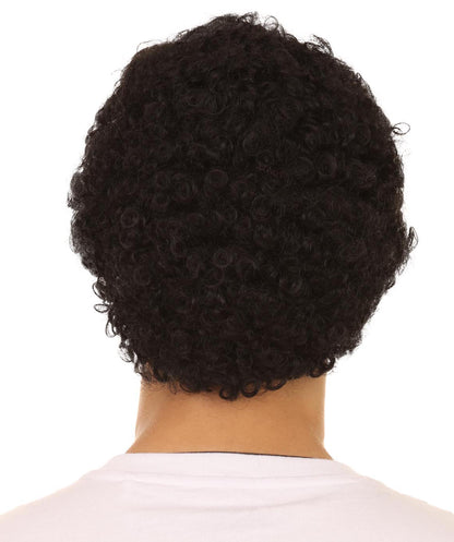 Curly Bald Men's Wig