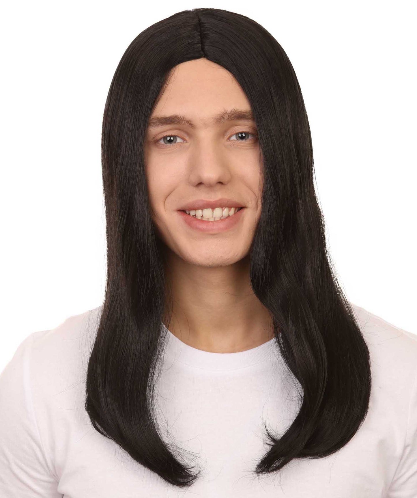 Old World Vampire Wig | Men's Halloween Wigs | Premium Breathable Capless Cap