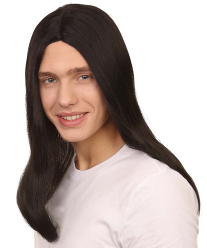 Old World Vampire Wig | Men's Halloween Wigs | Premium Breathable Capless Cap