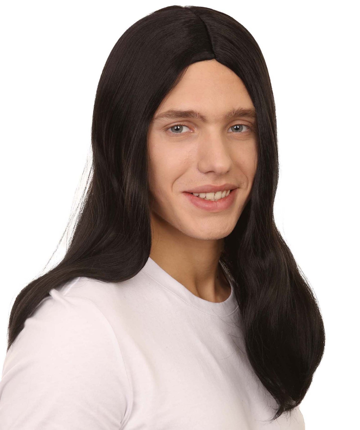 Old World Vampire Wig | Men's Halloween Wigs | Premium Breathable Capless Cap