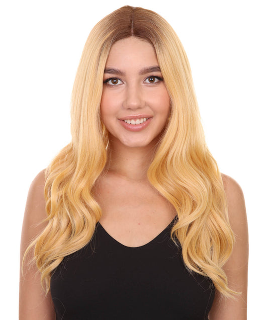 Women's Long Length Lace Front Wavy Wig